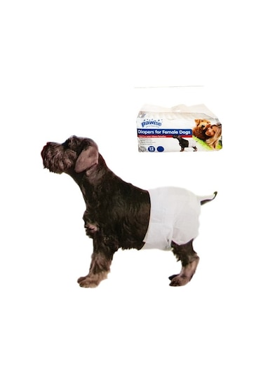 Pawise Köpek Alt Bağlama Bezi Small 12'li