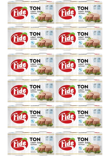Fide Light Ton Balığı 24 x 160 G