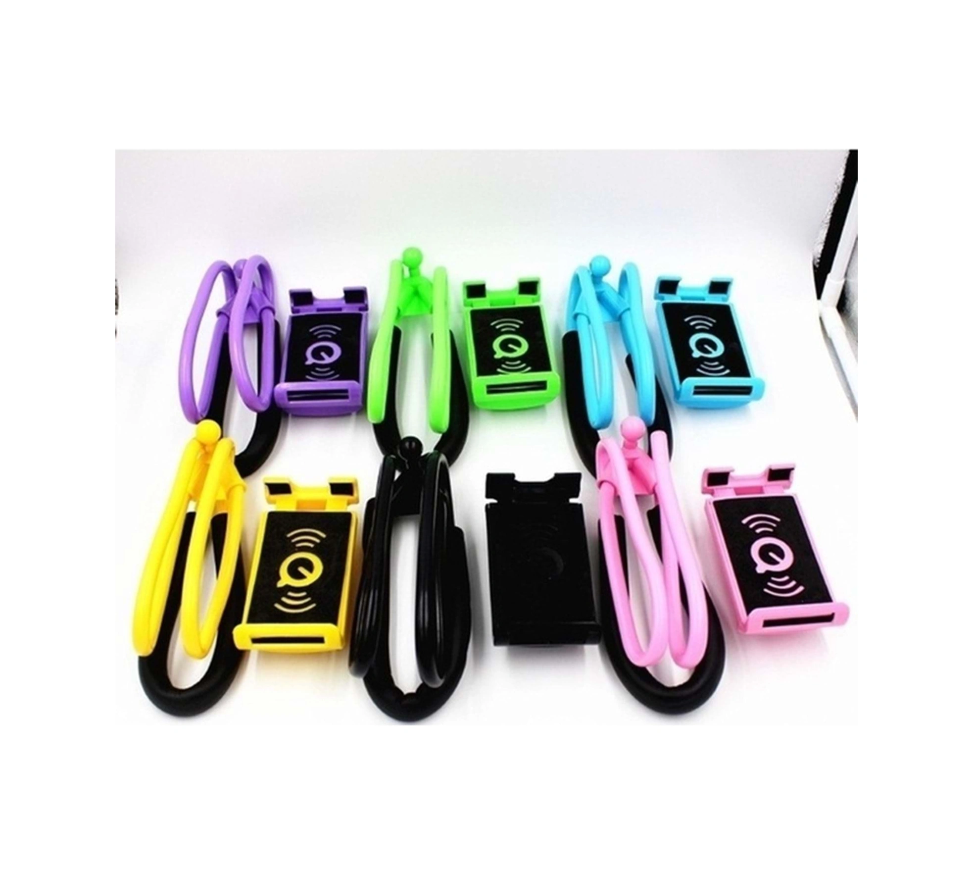 Boyunluk Telefon Tutucu Boyuna Asılan Telefon Tutucu Portatif Stand Boyun Askılı Tutacak Çok Renkli