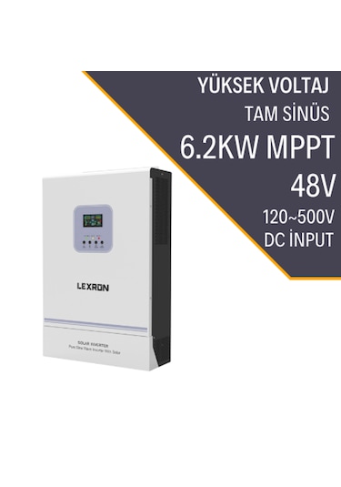 Lexron 6.2kw Mppt 120-500v Pv Input 100a Mppt Inverter