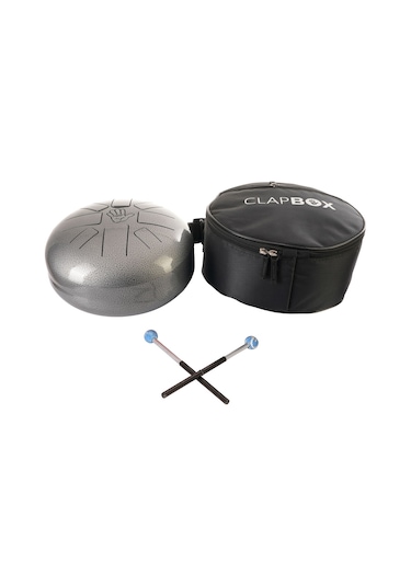 Clapbox Çelik Silver Tongue Drum