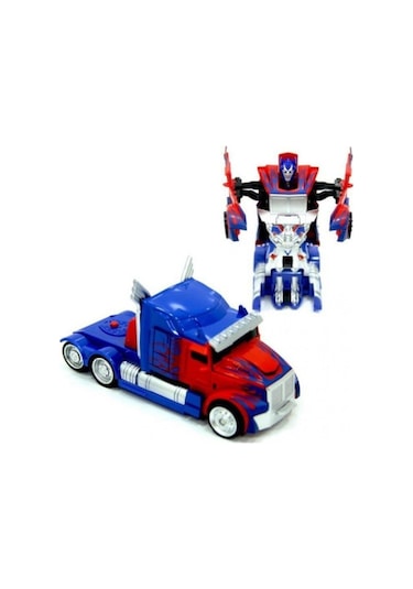 Tek Tuşla Robota Dönüşen Optimus Prime Tır Robot