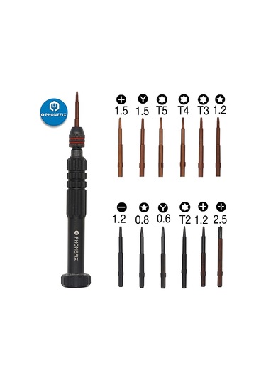 Cc Globall 12 Adet Tornavida Seti - Siyah