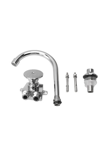 Hangfox Bakır Mutfak Lavabo Ayak Pedalı Kontrol Valfi - Ev Ve Ticari Kullanıma Uygun - Sıcak/soğuk Su Hızlı Akışlı