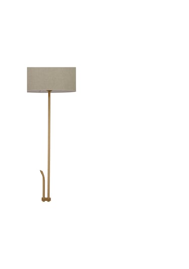 Jolly Eskitme Şapkalı Eskitme Modern Tasarım Ayaklı Abajur Lamba Metal Lambader