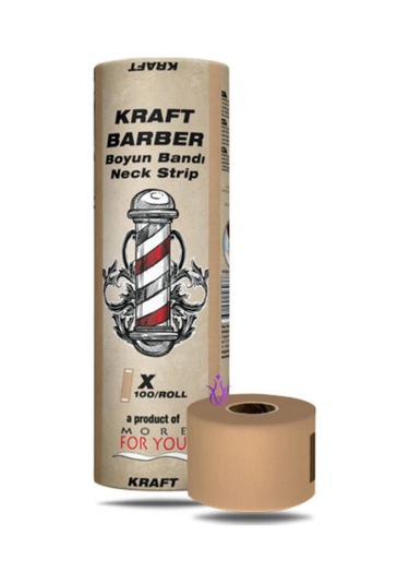 More For You Kraft Barber Boyun Bandı 5'li Paket 100 Adet