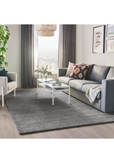 Büyük Halı, Orta Gri, 200x300 Cm