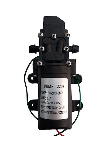Akülü Su Aktarma Ve İlaçlama Motoru Pompası 12 Volt