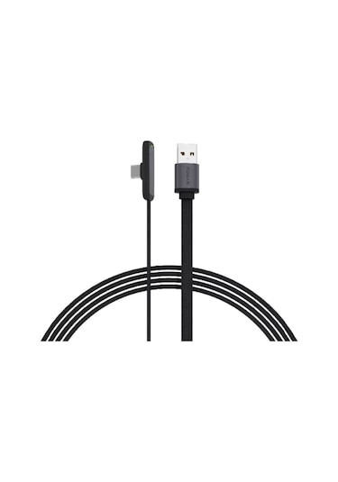 Syrox C131at 60w Usb To Type-c 90 Derecelik Hasir Ultra Hızlı Şarj & Data Kablosu