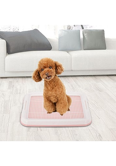 Homyl Küçük Köpekler Için Köpek Lazımlık Tuvalet Pembe