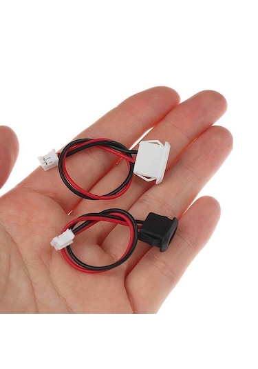 Type C Panel Montaj Dişi Soket 2pin 10cm Kablolu Uzatma Konnektör