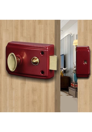 Hırsızlığa Karşı Ev Güçlü Evrensel Ağır Hizmet Kapı Kilidi Kilidi Kapalı Gömme Kilit