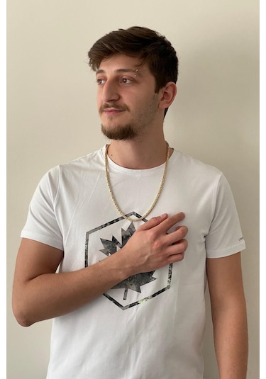 Zümrüt Sarraf 14 Ayar Altın Erkek S Kral Zincir Kolye