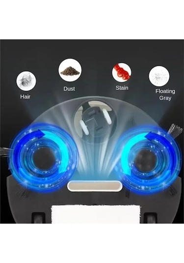 Dancemonkey Akıllı Tarama Robotu Usb Şarjlı Otomatik Temizleme Makinesi Elektrikli Süpürge Siyah, Akıllı Tarama Robotu Siyah