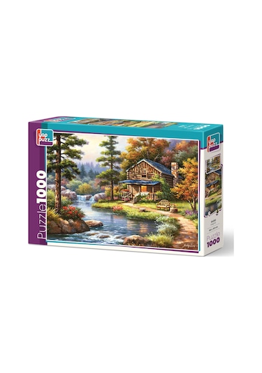 Yappuzz Dağ Evi 1000 Parça Puzzle