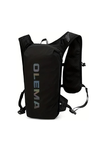 Willowhaven 1 Adet Olema Siyah Spor Koşu Bisiklet Sırt Çantası Nefes Alabilir Nylon Ayarlanabilir Askılı Hafif Katlanır Sırt Çantası Altın