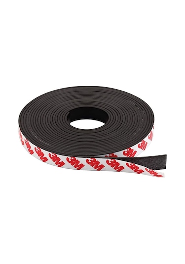 Yapışkanlı Şerit Mıknatıs Magnet Kes Kullan - 13 Mm - 5 Metre