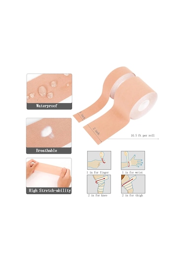 Leyloş Göğüs Dikleştirme Bandı S Beden 2.5 Cm.