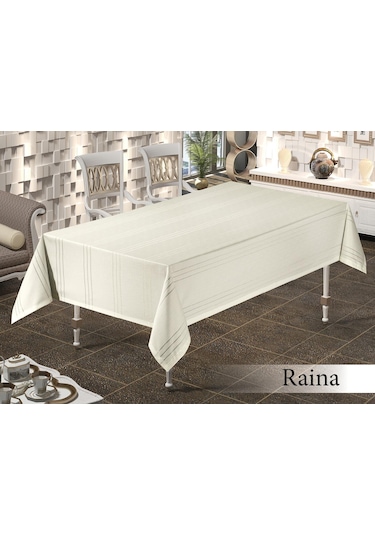 Kolber Masa Örtüsü Raina 160x220 Krem