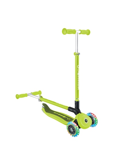 Globber Go-Up Aktive Light Işıklı Scooter - Yeşil