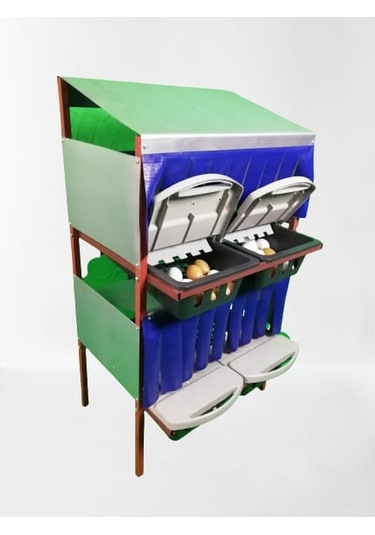 4 Gözlü Derin Hazneli Geniş Sepetli Otomatik  Folluk