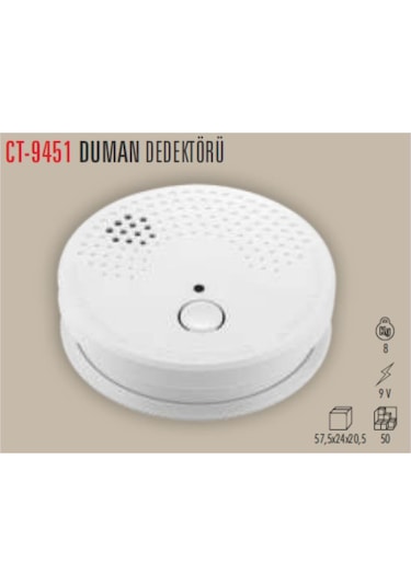 Cata Ct 9451 Duman Dedektörü 85 Desibel
