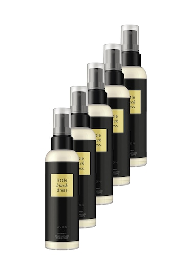 Avon Little Black Dress Kadın Vücut Spreyi 5 x 100 ML