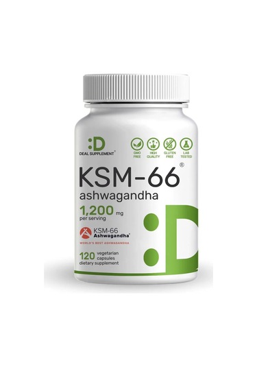 Ksm 66 1200 Mg With Black Pepper 120 Kapsül Veggie