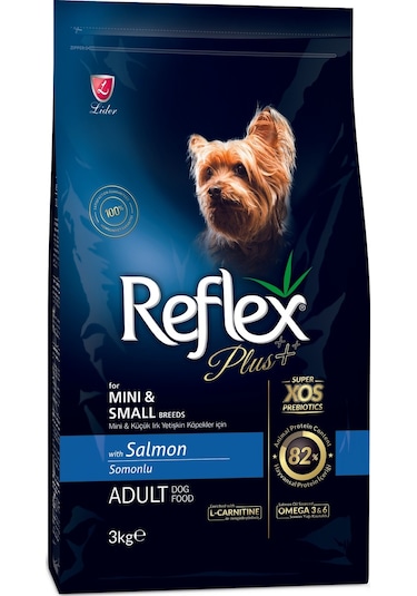 Reflex Plus Mini Somonlu Küçük Irk Yetişkin Köpek Maması 3 KG