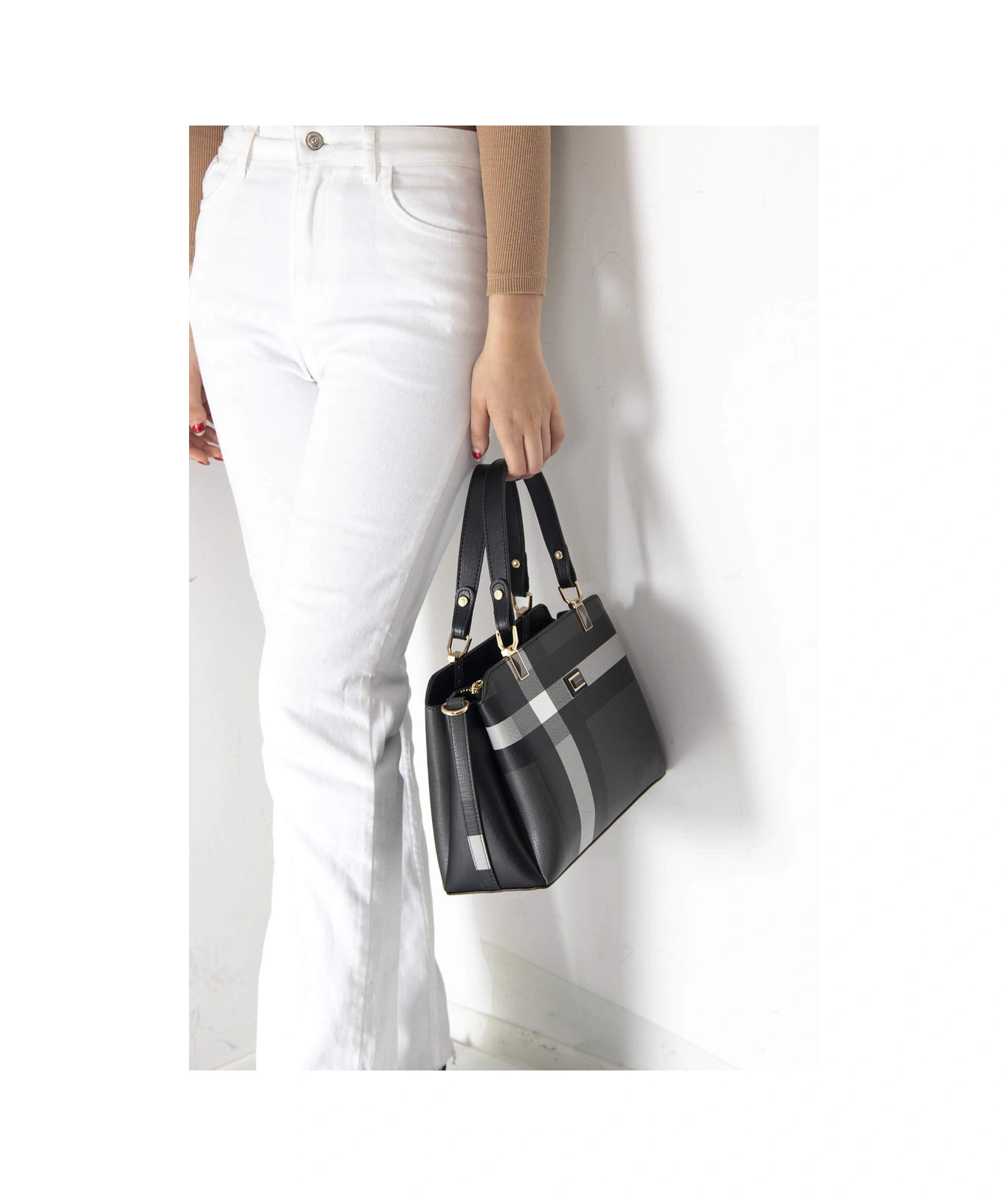 Silver Polo Kadın El Ve Çapraz Çanta 972 Siyah