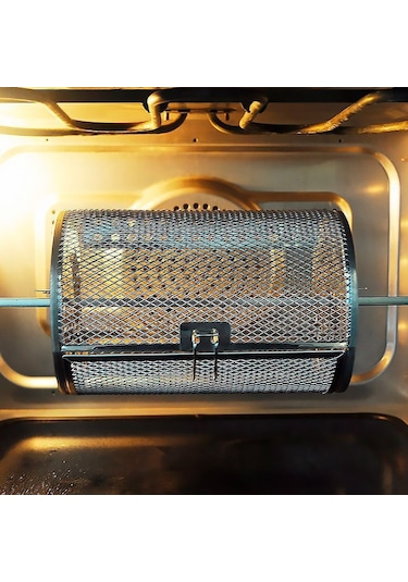 Sones A Tipi 12 X 18 Cm Paslanmaz Çelik Kavurma Kafesi Fırın Fıstık Kestane Kafesi Diğer