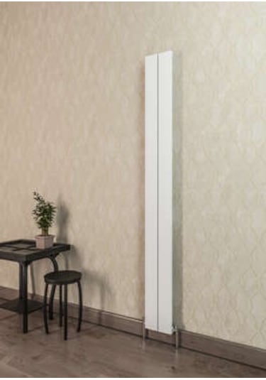 Warma Drama Dikey Alüminyum Radyatör 185x1800 Pütürlü Antrasit 7946