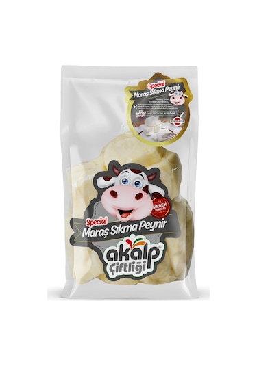 Akalp Çiftliği Special Maraş Sıkma Peyniri 500 G
