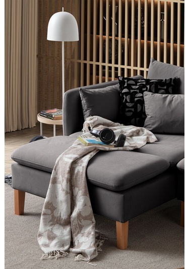 Flexy Köşe Koltuk Takımı Antrasit