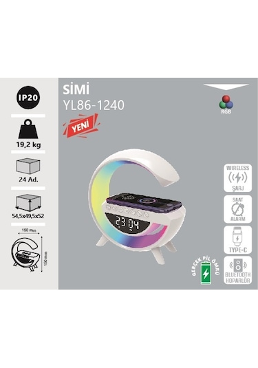 Noas Simi Şarjlı Masa Lambası Diğer