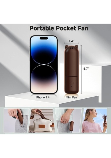 Fortunelane Soğutucu + Powerbank + Fener Çift Fonksiyonlu Usb Cepli Fan, Taşınabilir Dış Mekan Klima