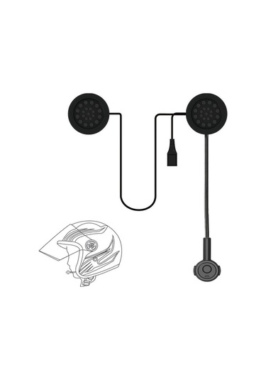 Cbtx Global Mh02 Motosiklet Kaskı Bluetooth Kulaklığı