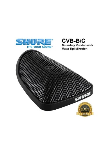Shure Cvb-B/c Boundary Kondansatör Masa Tipi Mikrofon