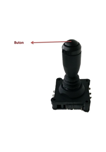 İkon Teknik Tek Eksen Butonlu 3 Switch Stick Joystick 76.5 MM