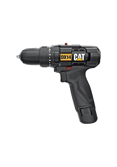 Cat DX14.2 12 V 2.0 Ah Li-ion Çift Akülü Profesyonel Şarjlı Matkap