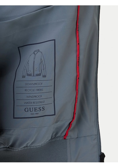 Guess M6rl09wj362 Stretch Packable Bom Erkek Mont Gri