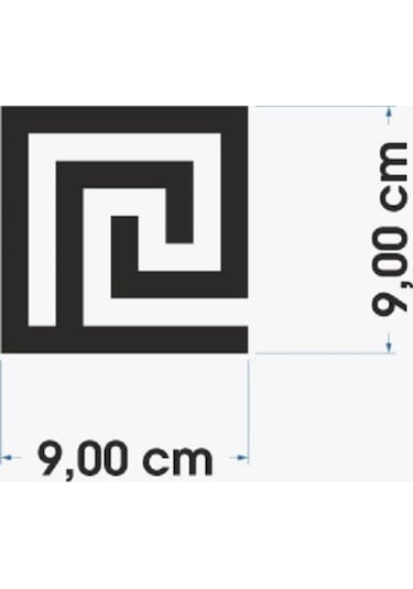 Numa Concept 16 Adet 9X9Cm Pleksi Labirent Bordür