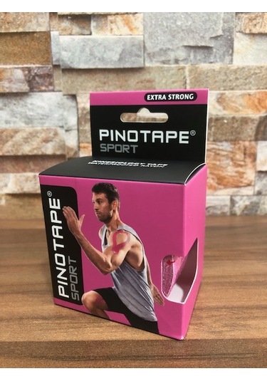 Pino Tape Sport Sporcu Ağrı Bandı 5 CM x 5 M Pembe