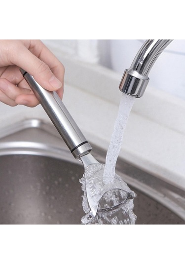 Paslanmaz Çelik Mısır Soyucu Mısır Harman Kolay Soyulan Mısır Harman Mısır Bıçakları Soyucu Mutfak Meyve Ve Sebze Araçları Gümüş