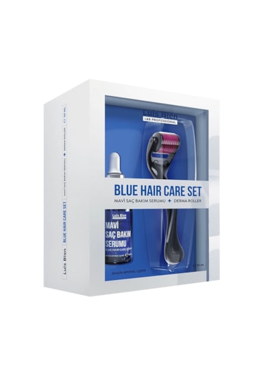 Luis Bien Saç Dökülmesine Karşı Etkili Mavi Saç Bakım Serumu 30 ML + Dermaroller