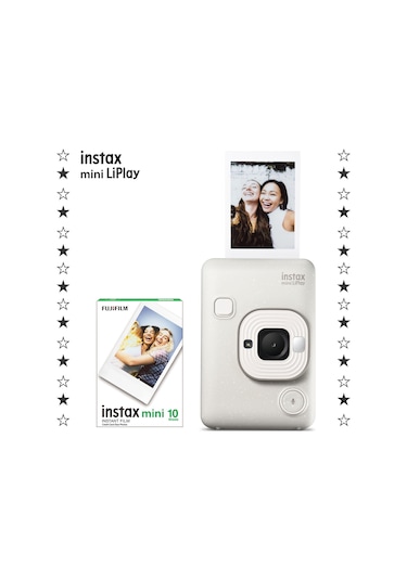 Instax Mini Liplay Hybrid Misty Fotoğraf Makinesi + 10 'lu Film