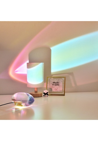 Angel Eyes Kristal Gece Işık'ı Gökkuşağı Atomeri 1 Diğer