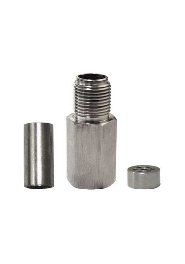 Pazly M18 1.5 Metalik Oksijen Sensörü, Otomobil Parçaları İçin Evrensel Filtreli Oksijen Aktarıcı, 78g