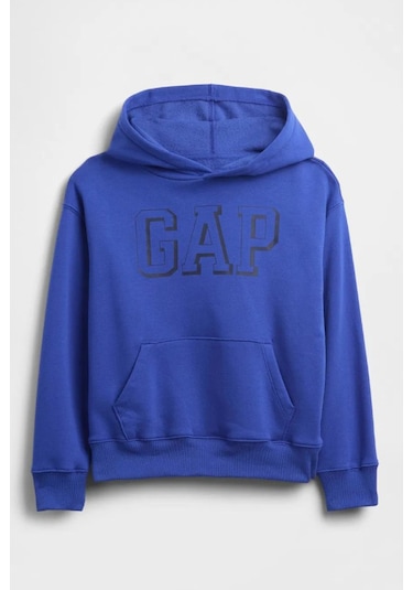 Gap V-frch Logo Çocuk Sweatshirt YESIL
