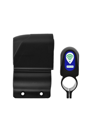 Bisiklet Bisiklet Kablosuz Uzaktan Kumanda Hırsızlık Önleme Alarm Sensörü Şok Titreşim Bisiklet Uyarı Kilidi